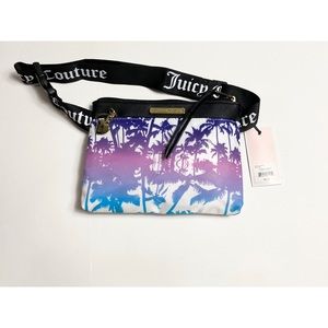Juicy Couture Malibu sunset Belt bag/Rainbow/ NWT